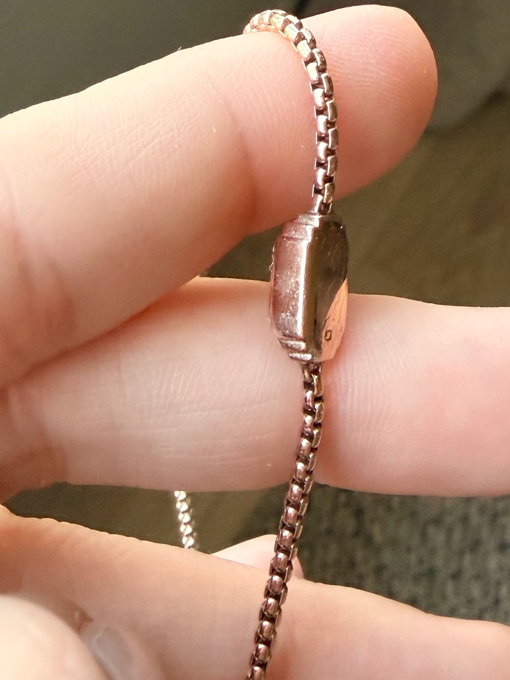 Monica Vinader Baja Deco Bracelet Diamond 18k Rose Gold - Picture 12 of 12